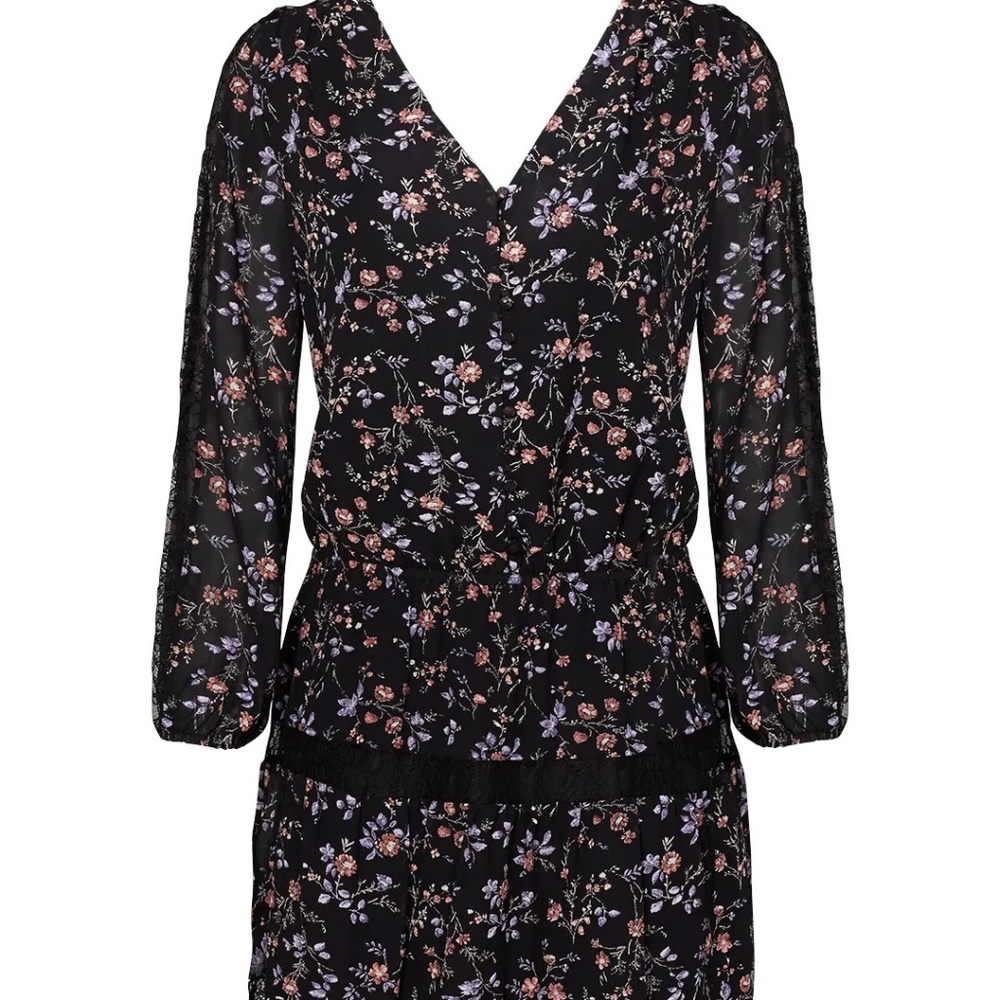 Joie Black Auggie Dress Size Large